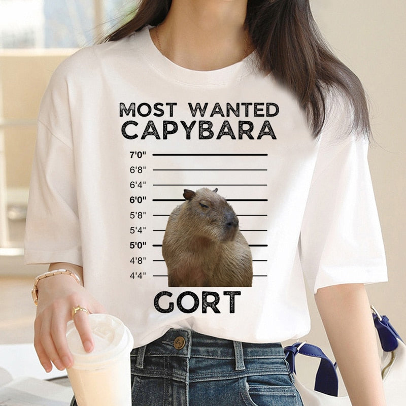 Dámské triko capybara