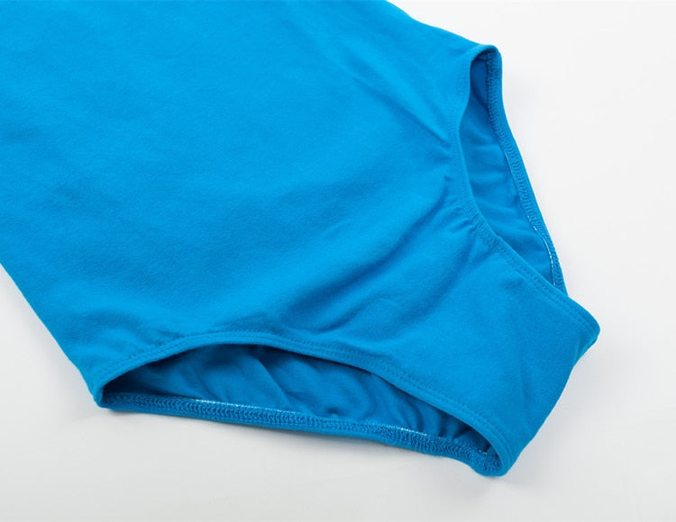 Dívčí baletní jednoduchý trikot