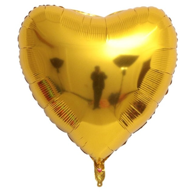 Velký balónek ve tvaru srdce 75cm