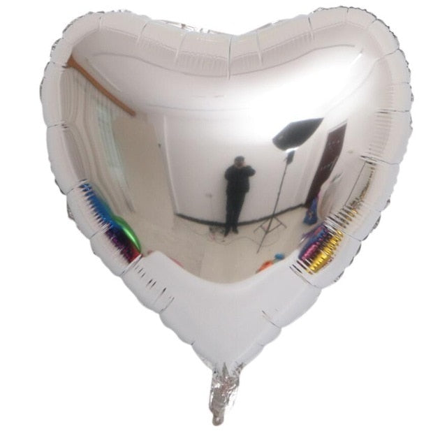 Velký balónek ve tvaru srdce 75cm