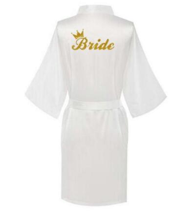Župan s nápisem Bride