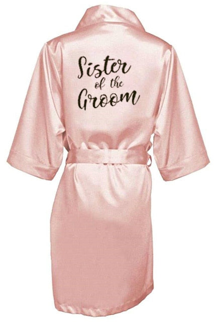 Župan s nápisem Bride