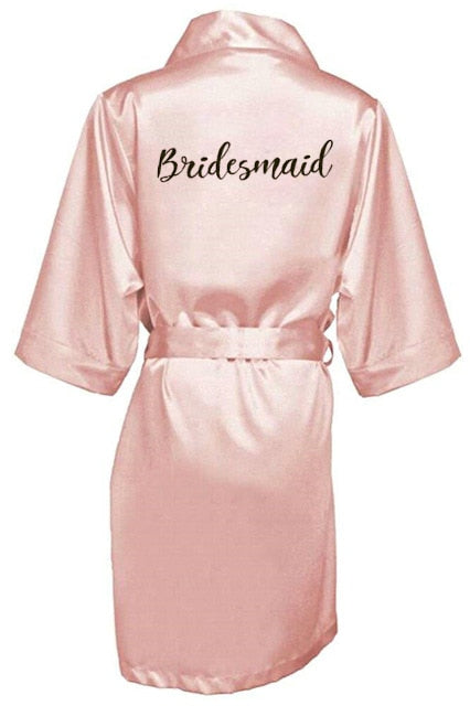 Župan s nápisem Bride