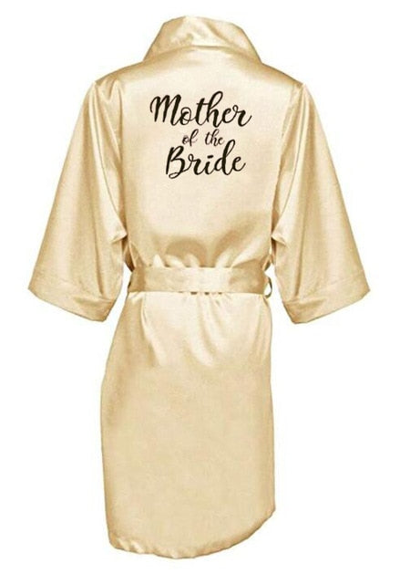 Župan s nápisem Bride