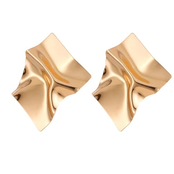 Elegantní geometrické náušnice