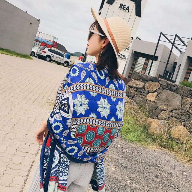 Dámský různobarevný přehoz Mandala