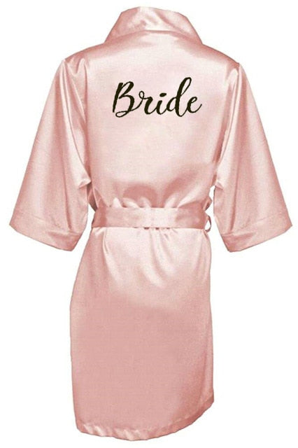 Župan s nápisem Bride