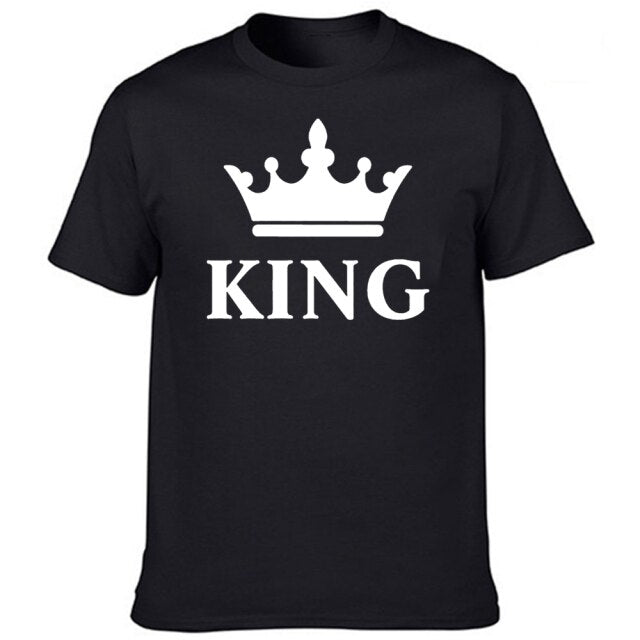 Stylové párové triko King a Queen