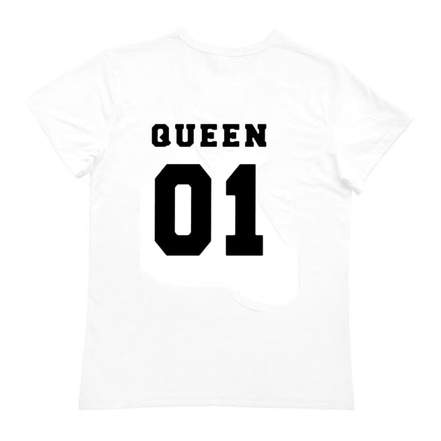 Stylové párové triko King a Queen