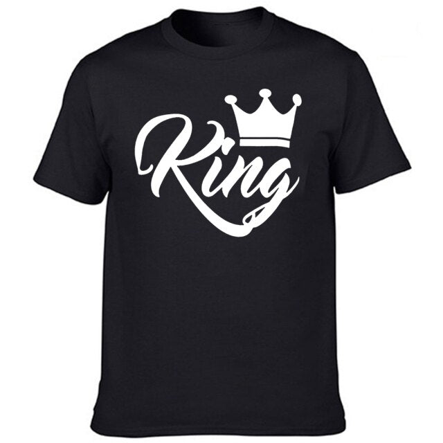 Stylové párové triko King a Queen