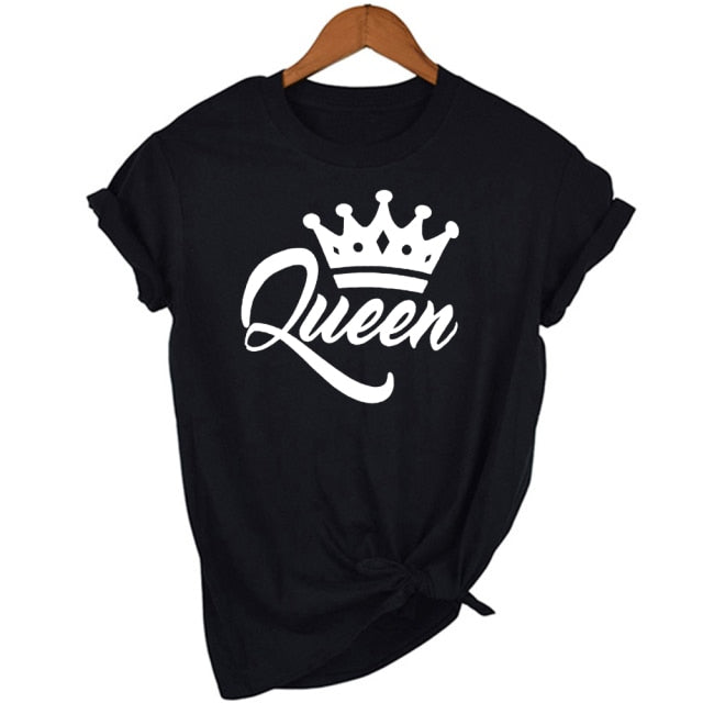 Stylové párové triko King a Queen