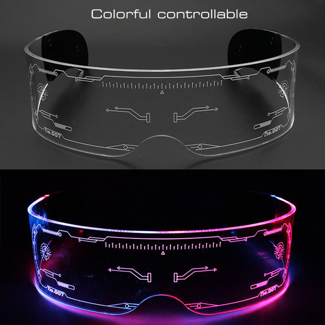 LED sluneční brýle