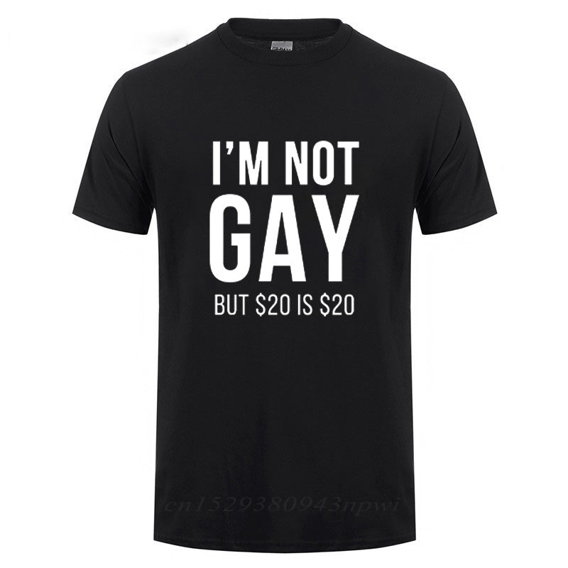 Pánské triko s vtipným LGBT nápisem
