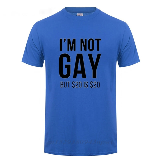 Pánské triko s vtipným LGBT nápisem