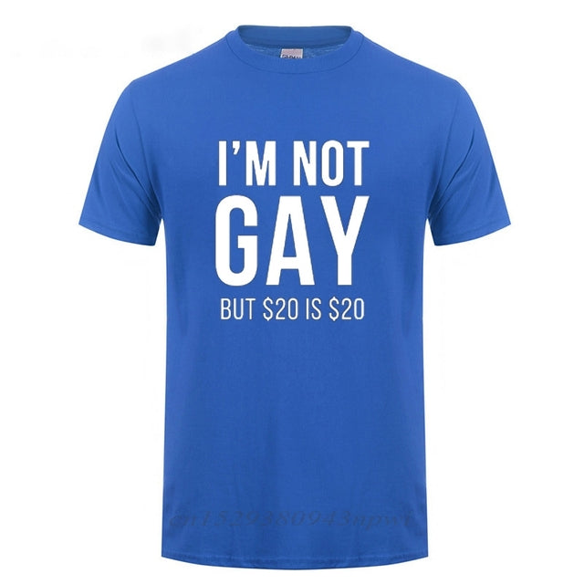 Pánské triko s vtipným LGBT nápisem