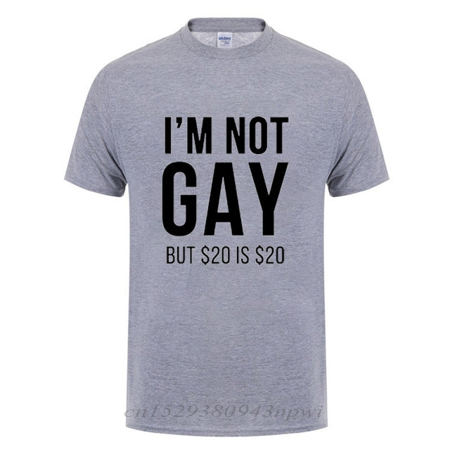 Pánské triko s vtipným LGBT nápisem
