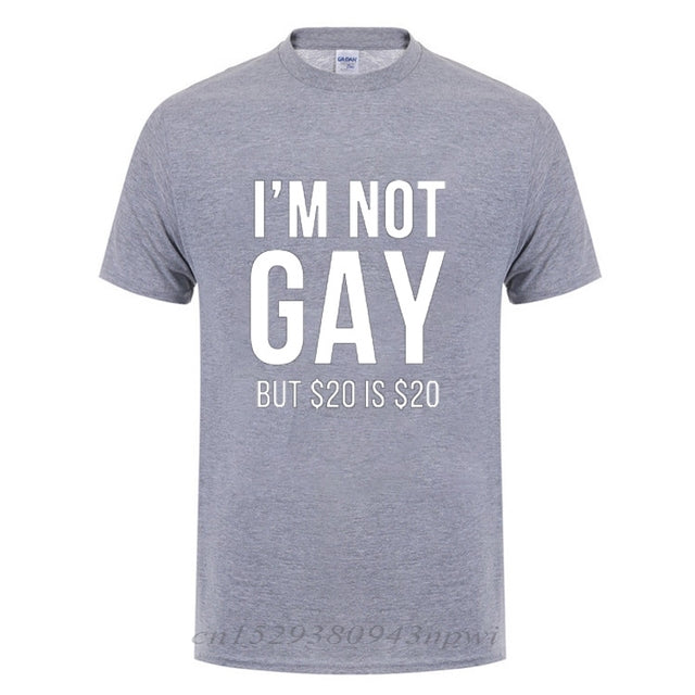 Pánské triko s vtipným LGBT nápisem