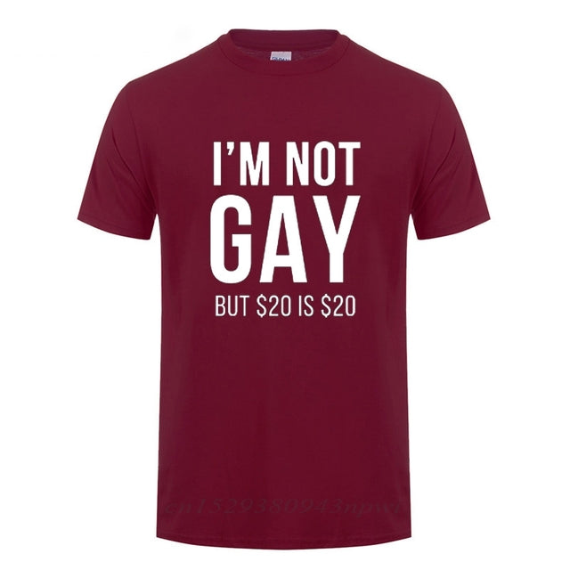 Pánské triko s vtipným LGBT nápisem