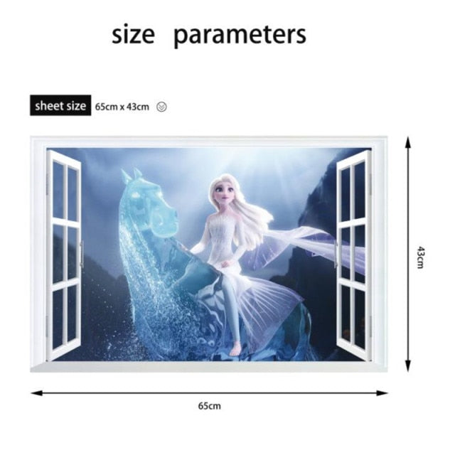 3D nálepka Frozen