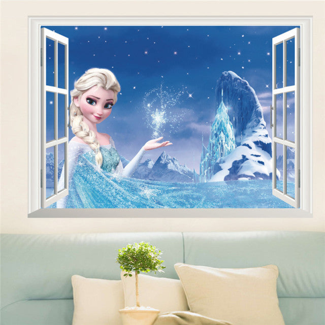 3D nálepka Frozen
