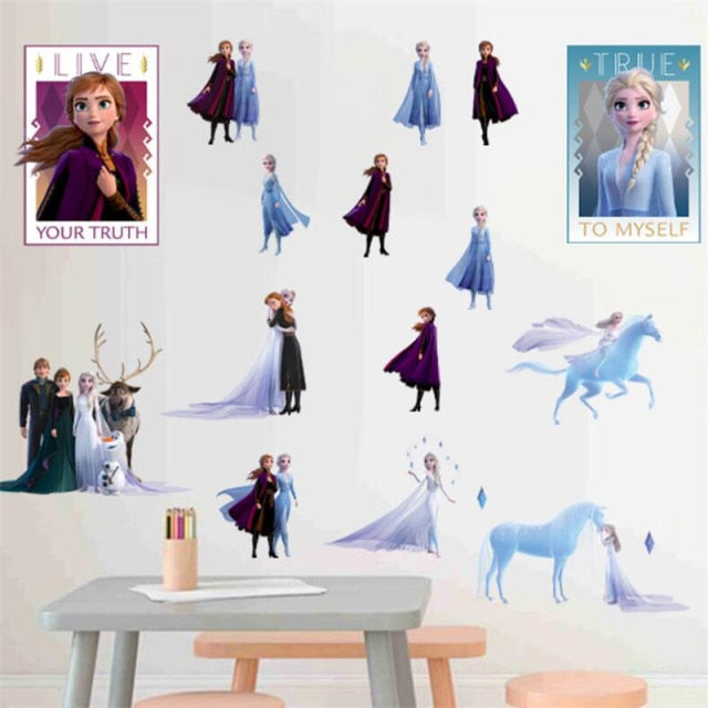3D nálepka Frozen