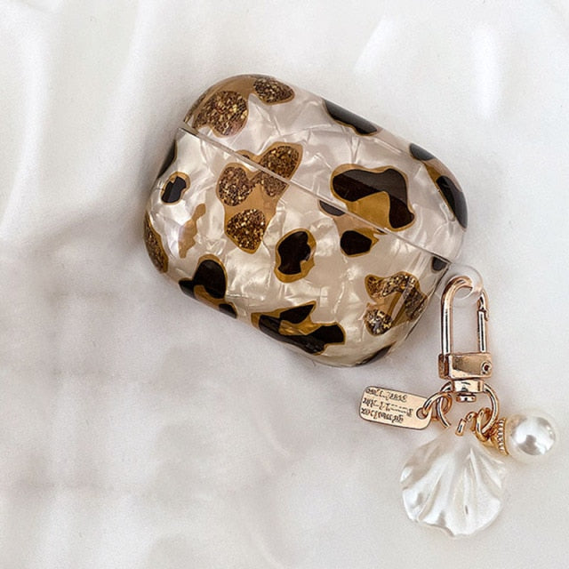 Obal na Airpods s leopardím vzorem