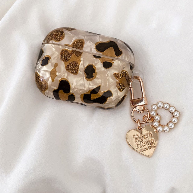 Obal na Airpods s leopardím vzorem