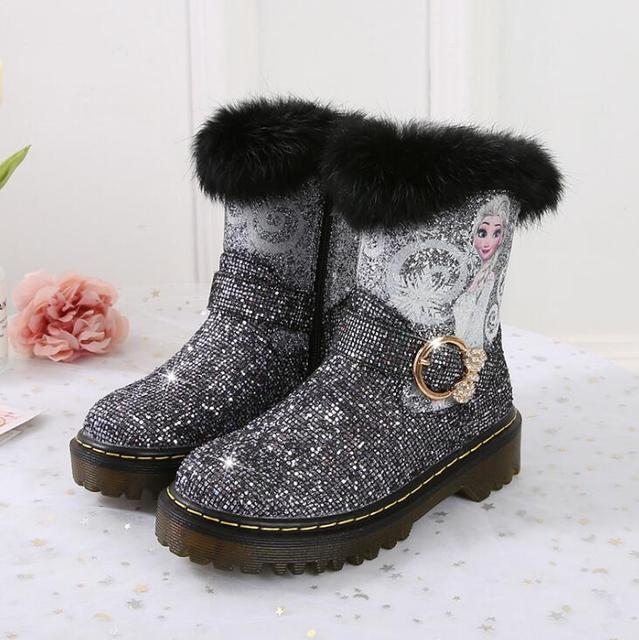 Dívčí vysoké zimní boty Frozen