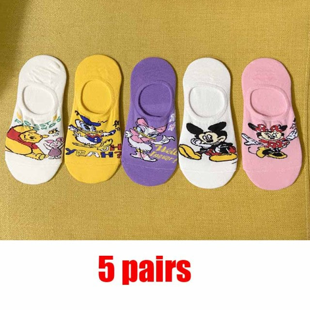 Kotníkové ponožky Disney 5ks