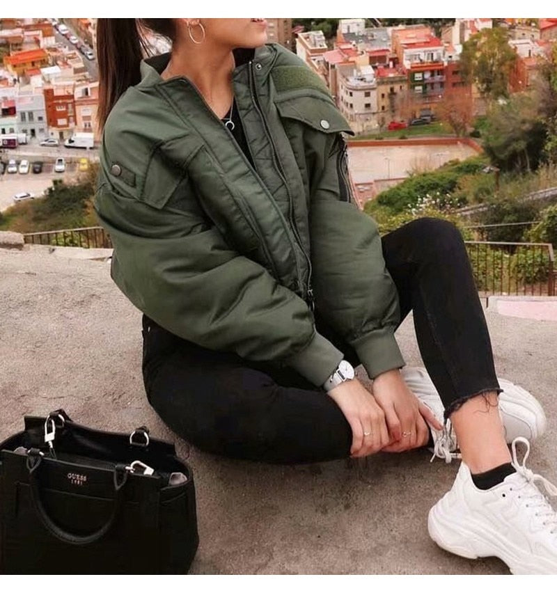 Dámská bomber bunda