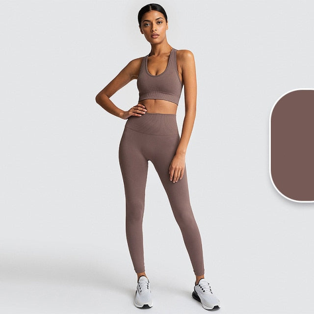 Dámské high waisted legíny na cvičení