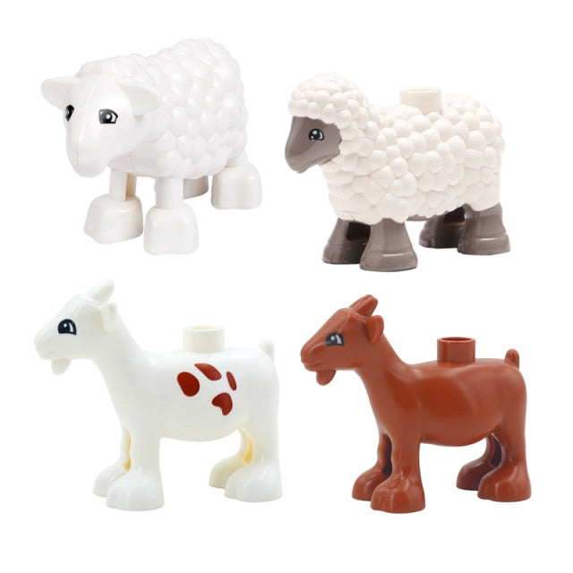 Zoo figurky zvířat