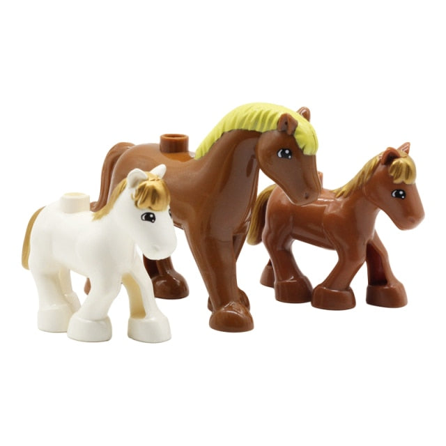 Zoo figurky zvířat
