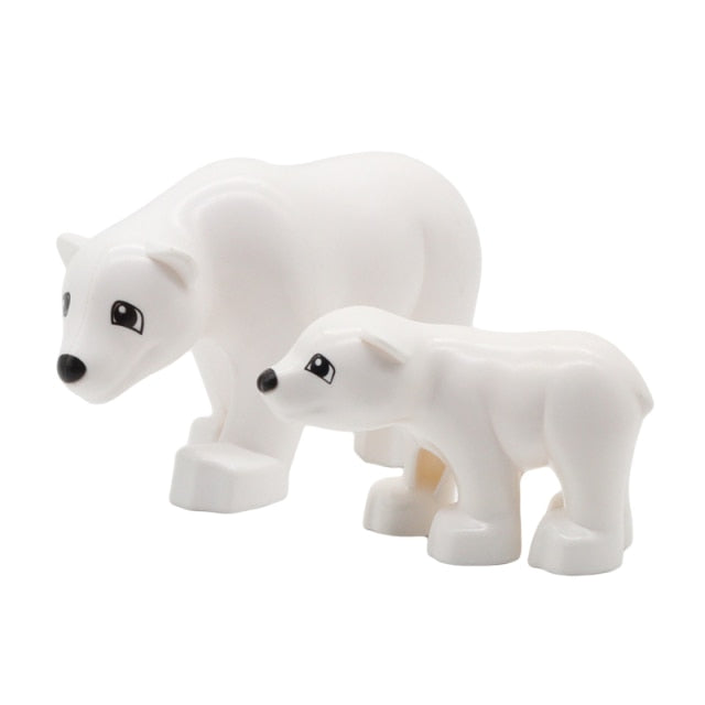 Zoo figurky zvířat