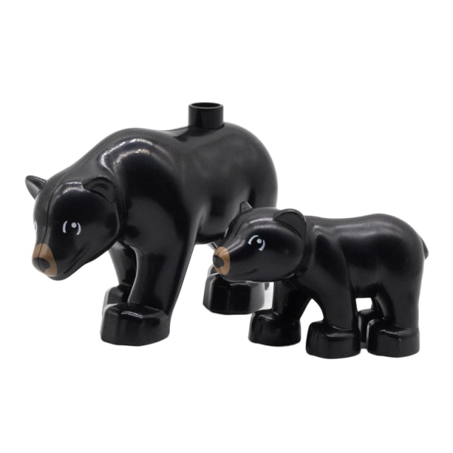 Zoo figurky zvířat
