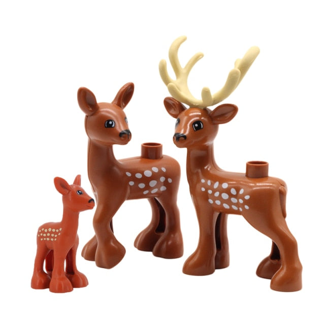 Zoo figurky zvířat