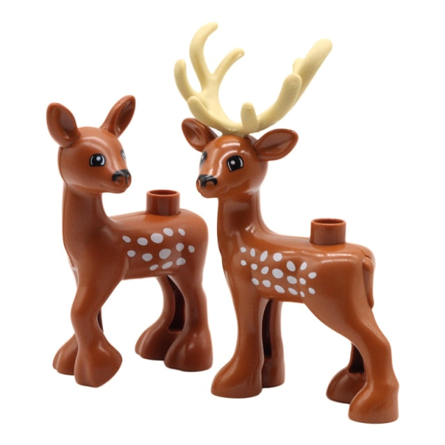 Zoo figurky zvířat
