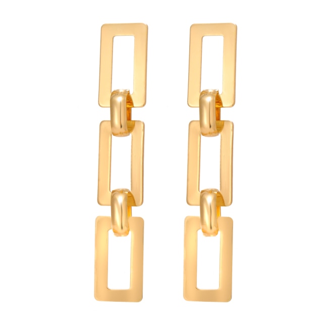 Elegantní geometrické náušnice
