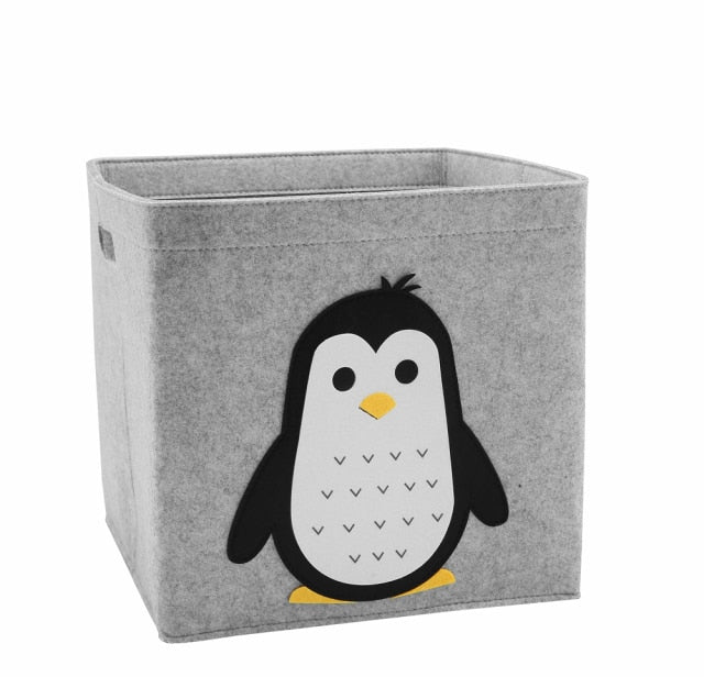 Box s nášivkou zvířátek