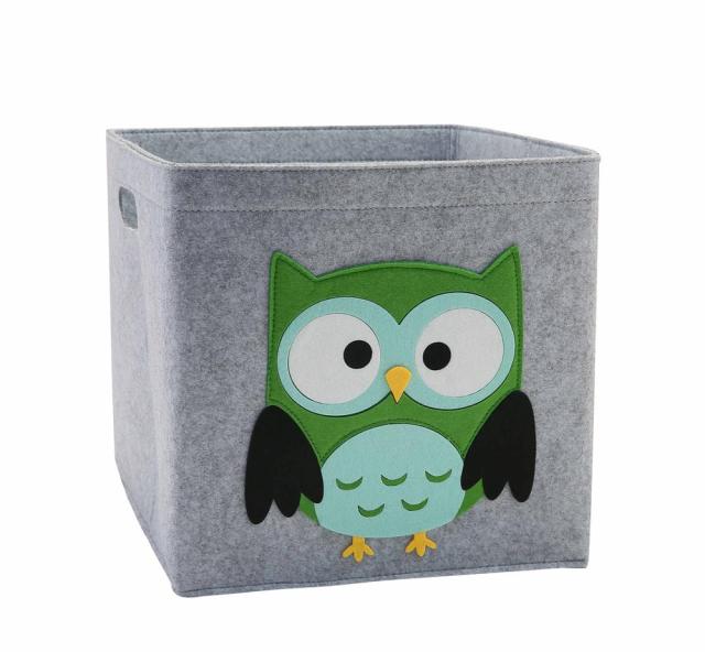 Box s nášivkou zvířátek