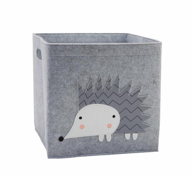 Box s nášivkou zvířátek