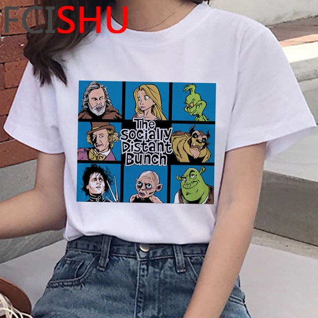 Dámské tričko s potiskem Grinch