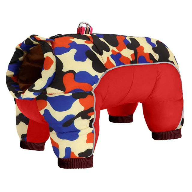 Zimní teplá bunda pro psy
