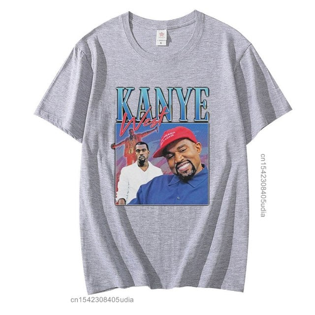 Stylové hip-hop triko Kanye West