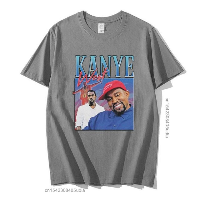 Stylové hip-hop triko Kanye West