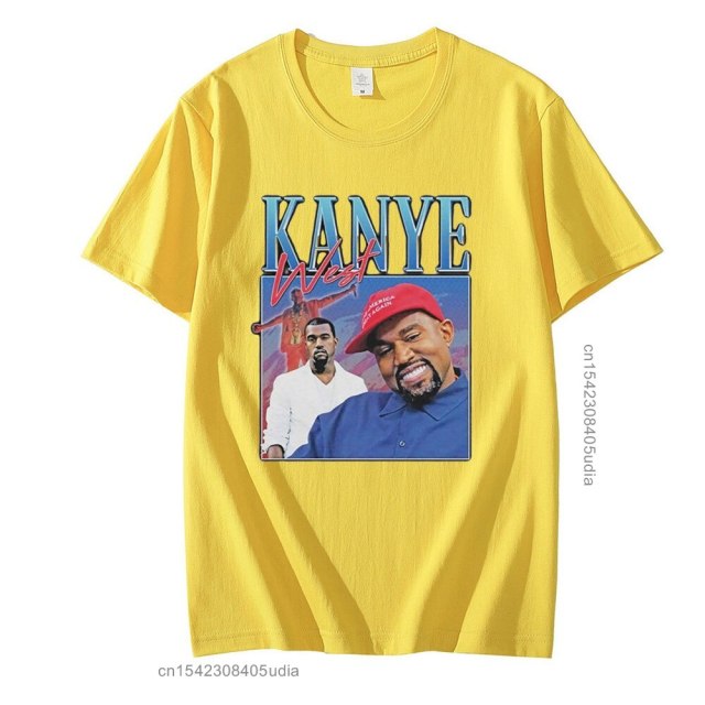 Stylové hip-hop triko Kanye West