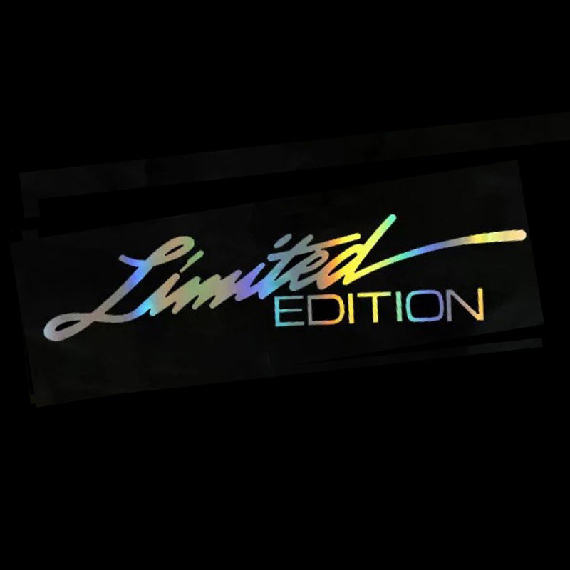 Nálepka na auto Limited edition