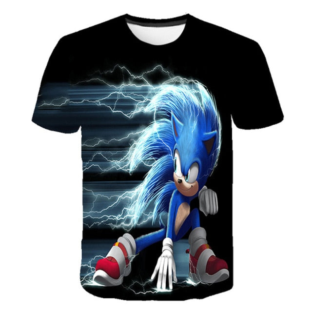 Chlapecké 3D triko Sonic