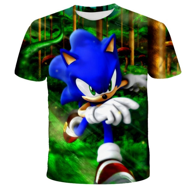 Chlapecké 3D triko Sonic