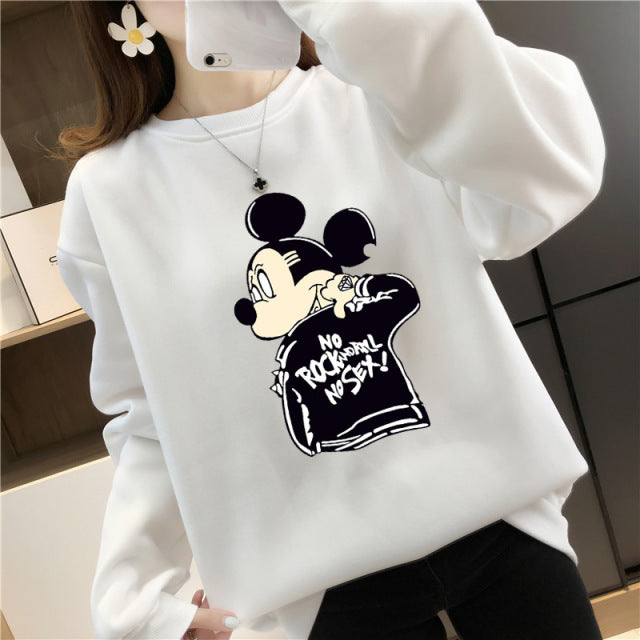 Dámská vtipná mikina Mickey Mouse